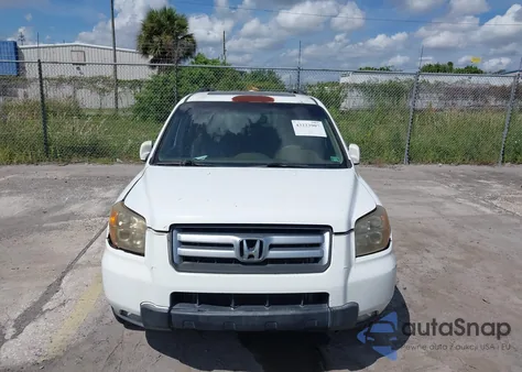 2007 Honda Pilot Ex-L from USA, damaged, VIN 5FNYF285X7B021429
